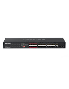 Mercusys MS126CP 24xFE PoE+ 2xGb rack switch