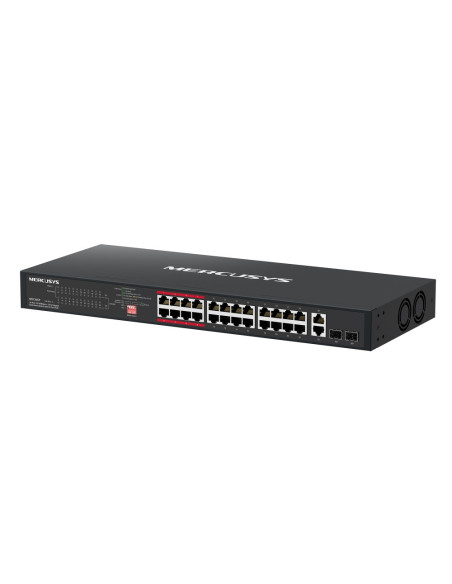 Mercusys MS126CP 24xFE PoE+ 2xGb rack switch