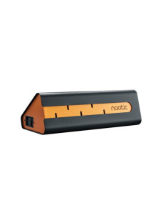 PORT NAOTIC Five Charge, USB-C, nabíjacia stanica pre 5 notebookov, čierna/medená