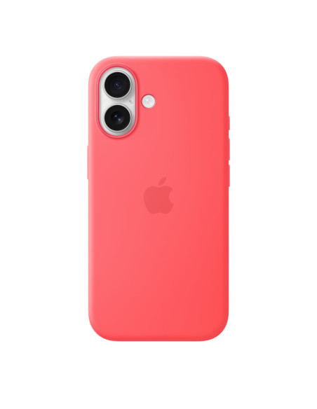 iPhone 17 Silicone Case with MagSafe – Bright Guava
