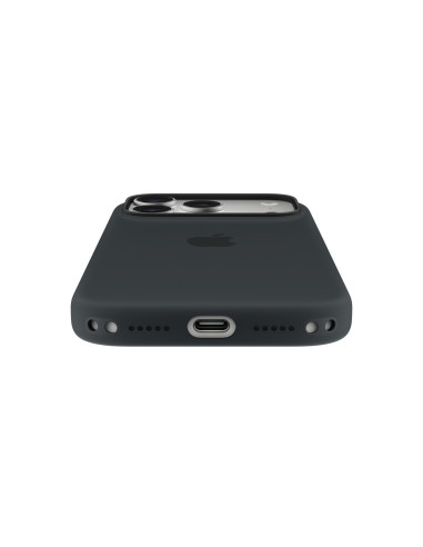 iPhone 17 Pro Silicone Case with MS – Vanilla