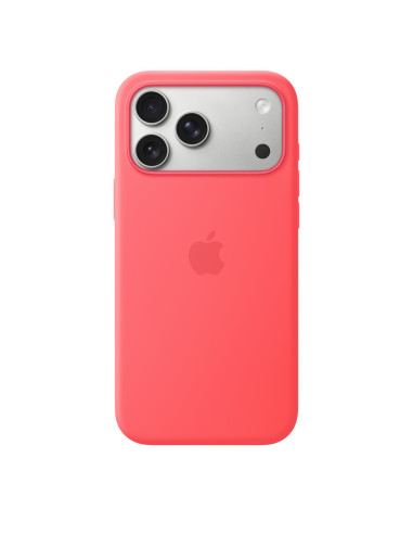iPhone 17 Pro Max Silicone Case with MS – Br.Guava