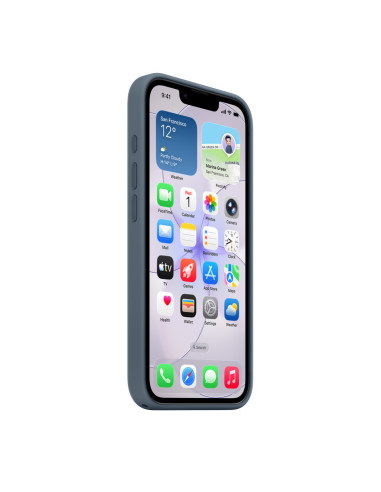 iPhone 17e Silicone Case with MagSafe – Anchor Blue