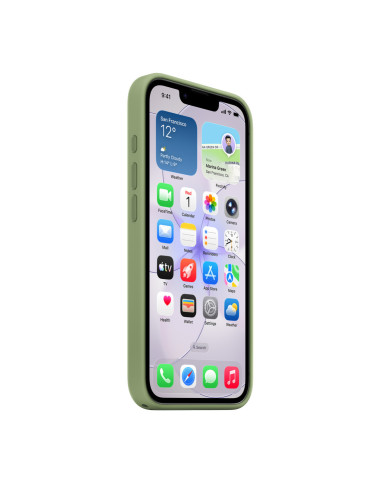 iPhone 17e Silicone Case with MagSafe – Light Moss