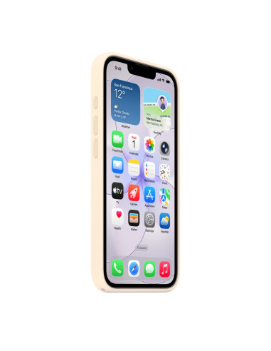 iPhone 17e Silicone Case with MagSafe – Vanilla