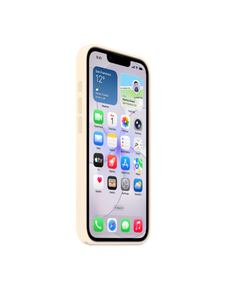 iPhone 17e Silicone Case with MagSafe – Vanilla