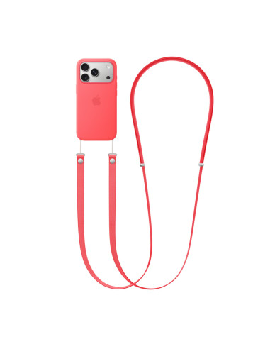 Crossbody Strap - Bright Guava