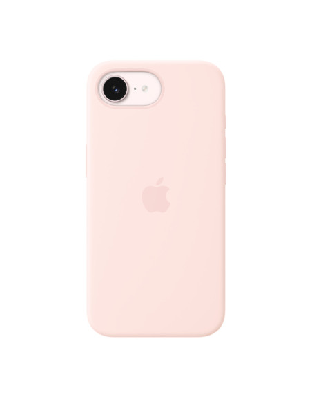 iPhone 17e Silicone Case with MagSafe – Soft Pink