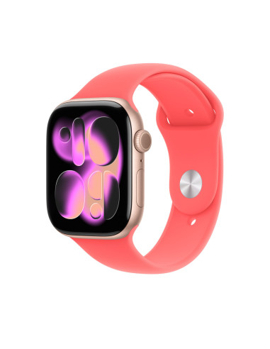 Watch Acc/46/Bright Guava Šport Band - S/M