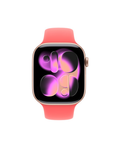 Watch Acc/46/Bright Guava Šport Band - M/L