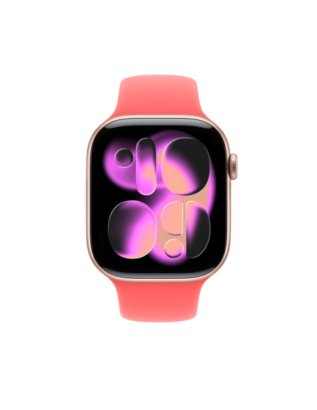 Watch Acc/46/Bright Guava Šport Band - M/L