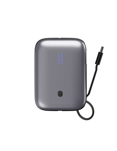 Platinet Powerbanka 10000 mAh 20W Power Delivery, 2xUSB-C, 1xUSB-A, kábel USB-C 1m, čierna