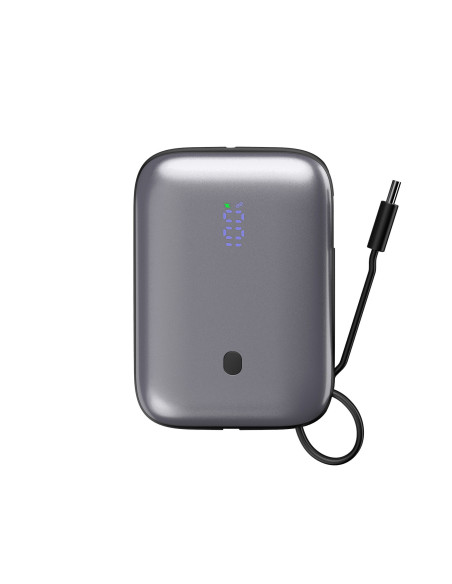 Platinet Powerbanka 10000 mAh 20W Power Delivery, 2xUSB-C, 1xUSB-A, kábel USB-C 1m, čierna