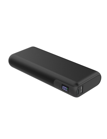 Platinet Powerbanka 20000 mAh 65W Power Delivery, 2x USB-C, 1x USB-A, kábel USB-C 1m, čierna