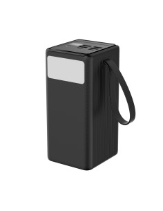 Platinet Powerbanka 60000 mAh 65W Power Delivery, 2xUSB-C, 2xUSB-A, kábel USB-C 1m, čierna