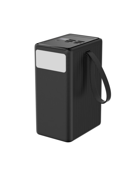 Platinet Powerbanka 80000 mAh 65W Power Delivery, 2xUSB-C, 4xUSB-A, kábel USB-C 1m, čierna