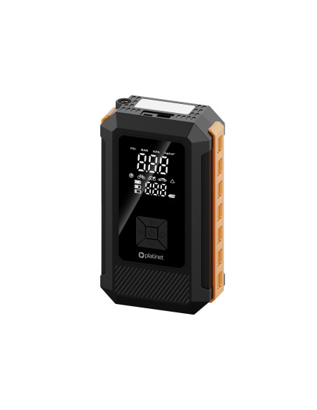 Platinet 4v1 Powerbanka 8000 mAh + Multifunkčná štartovacia nabíjačka 800A, kompresor 25 l/min 10 BAR