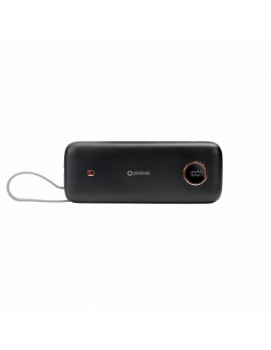 Platinet Powerbanka 20000 mAh 70W Power Delivery, 1xUSB-C, 1xUSB-A, kábel USB-C 1m, čierna