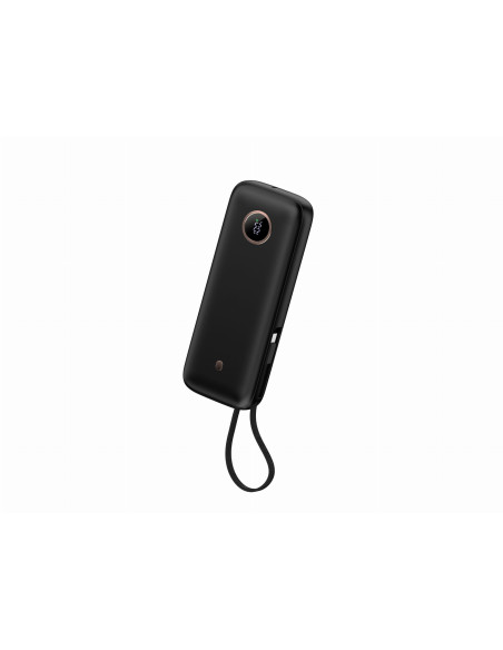Platinet Powerbanka 20000 mAh 70W Power Delivery, 1xUSB-C, 1xUSB-A, kábel USB-C 1m, čierna