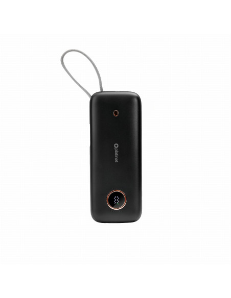 Platinet Powerbanka 20000 mAh 70W Power Delivery, 1xUSB-C, 1xUSB-A, kábel USB-C 1m, čierna