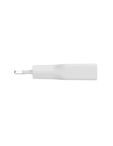 Univerzálna USB nabíjačka Natec RIBERA GaN SLIM, 20 W, 1X USB-A + 1X USB-C, Biela