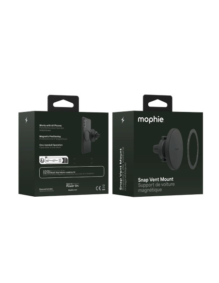 Mophie Snap držiak - čierny (nenabíjací)