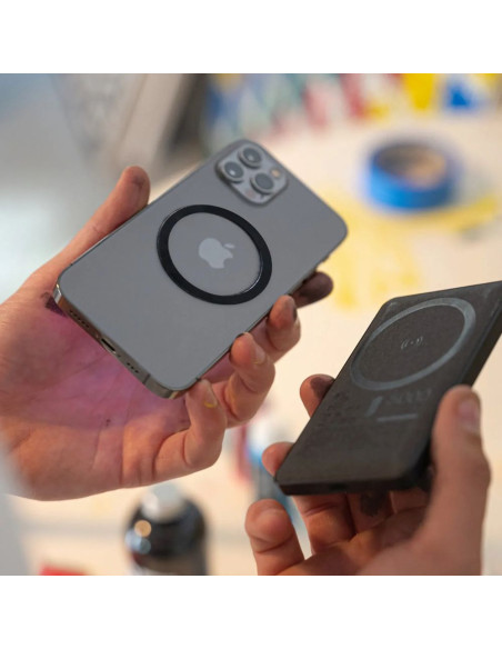 Mophie Snap adaptér (2x magnetický kruh) - čierny