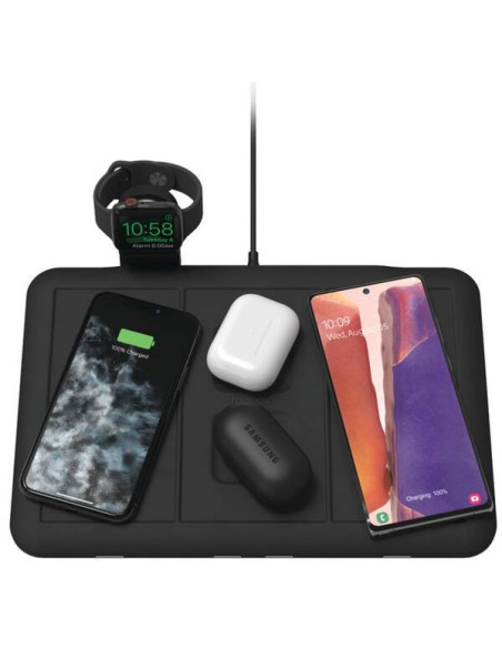 Mophie 4v1 bezdrôtová podložka - čierna