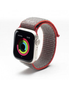 ZAGG GEAR4 spor. remienok Apple Watch 45/44/42mm červená