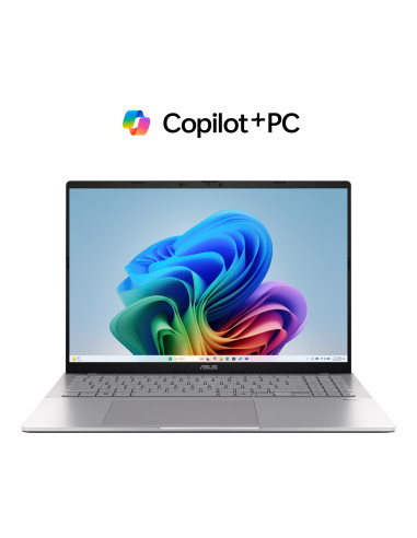 ASUS Vivobook S 16 OLED/S3607QA-OLED064W/SD-X1-26-100/16"/WUXGA/32GB/1TB/Adreno/W11H/Silver/2R