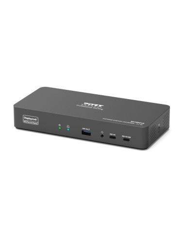 PORT CONNECT Univerzálna dokovacia stanica USB-C, 2× 4K, HDMI / DisplayPort