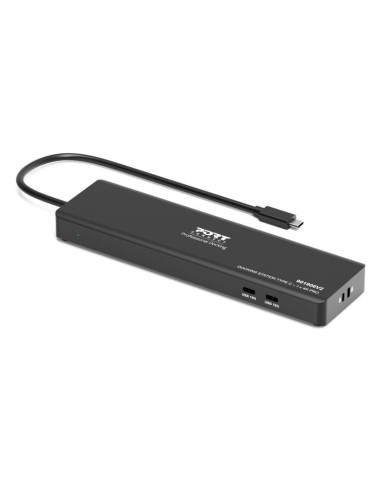 PORT CONNECT Univerzálna cestovná dokovacia stanica USB-C, 1× 4K / 3× Full HD