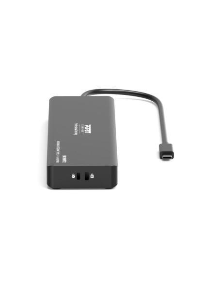 PORT CONNECT Univerzálna cestovná dokovacia stanica USB-C, 1× 4K / 3× Full HD