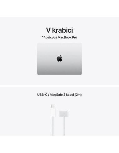 Apple MacBook Pro 14"/M5/14,2"/3024x1964/32GB/1TB/M5/Tahoe/Silver/1R