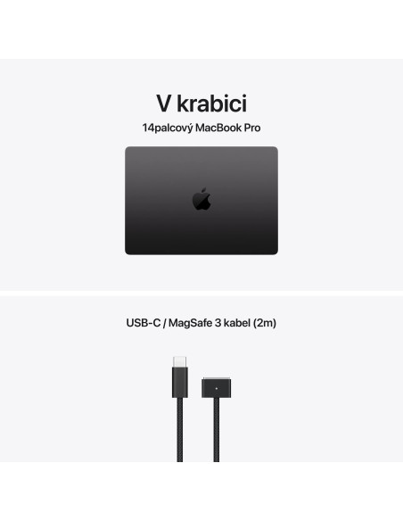 Apple MacBook Pro 14"/M5/14,2"/3024x1964/32GB/1TB/M5/Tahoe/Space Black/1R
