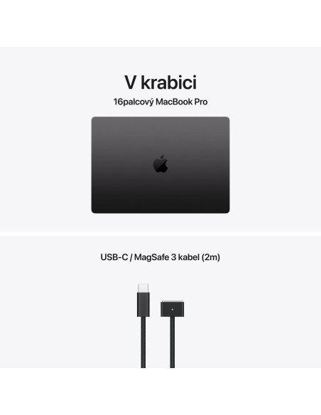 Apple MacBook Pro 16"/M5 Max/16,2"/3456x2234/36GB/2TB/M5 Max/Tahoe/Space Black/1R