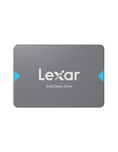 Lexar NQ100/512GB/SSD/2.5"/SATA/Sivá/3R