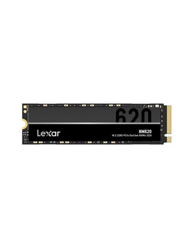 Lexar NM620/512GB/SSD/M.2 NVMe/Čierna/5R