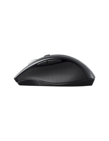 Logitech M705 Marathon/Kancelárska/Optická/Pre pravákov/1 000 DPI/Bezdrôtová USB/Čierna-šedá