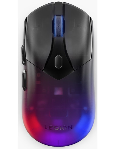 Lenovo Legion M410/Herná/Optická/Pre pravákov/16 000 DPI/Drôtové/Bezdrôtové/Transparentné