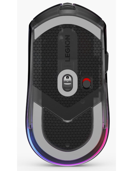 Lenovo Legion M410/Herná/Optická/Pre pravákov/16 000 DPI/Drôtové/Bezdrôtové/Transparentné