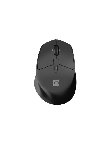 Myš bezdrôtová Natec KITE/Kancelárska/Blue Sense/Pre pravákov/4 000 DPI/USB+BT/Čierna