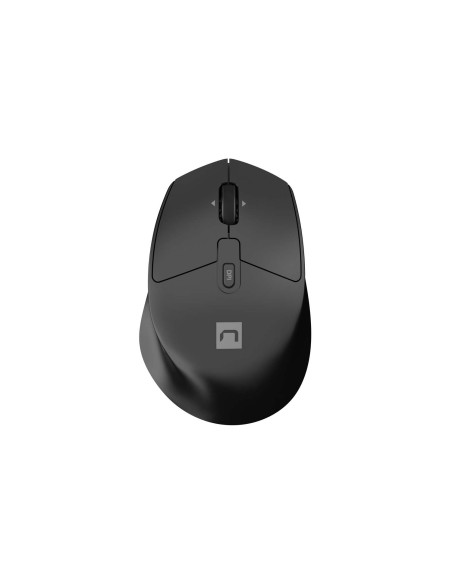 Myš bezdrôtová Natec KITE/Kancelárska/Blue Sense/Pre pravákov/4 000 DPI/USB+BT/Čierna