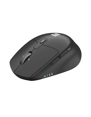 Myš bezdrôtová Natec KITE/Kancelárska/Blue Sense/Pre pravákov/4 000 DPI/USB+BT/Čierna