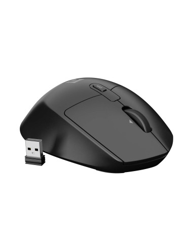 Myš bezdrôtová Natec KITE/Kancelárska/Blue Sense/Pre pravákov/4 000 DPI/USB+BT/Čierna
