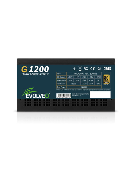 EVOLVEO G1200, 1200W/ ATX 3.1/ 80+ GOLD/ Modular