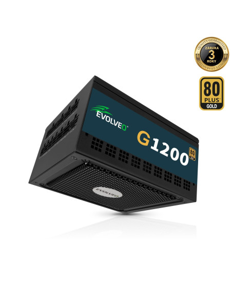 EVOLVEO G1200, 1200W/ ATX 3.1/ 80+ GOLD/ Modular