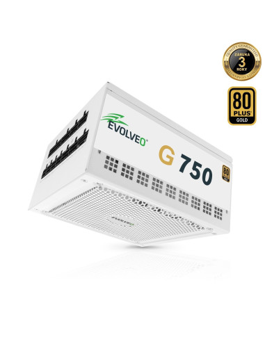 EVOLVEO G750, 750W/ ATX 3.1/ 80+ GOLD/ Modular