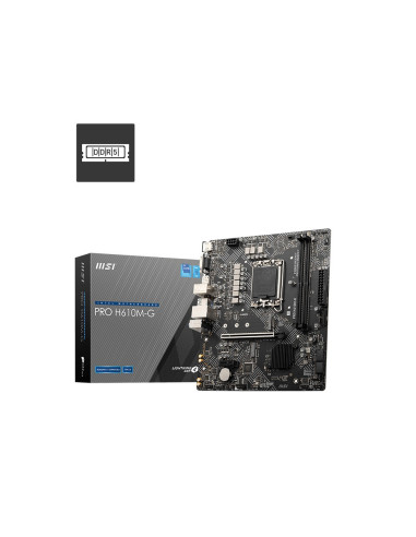 MSI PRO H610M-G/LGA 1700/mATX