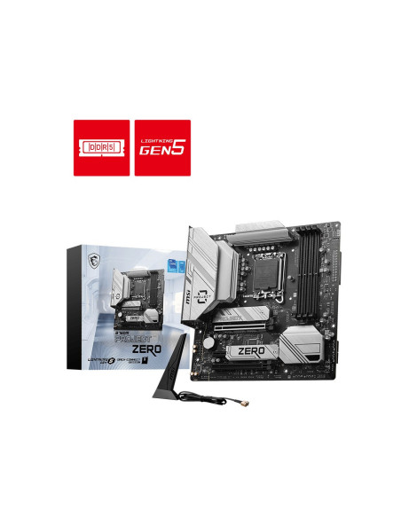 MSI B760M PROJECT ZERO/LGA 1700/mATX
